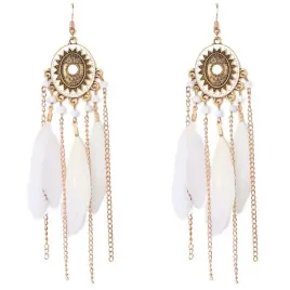 kolczyki-biale-zlote-wiszace-dlugie-piora-boho