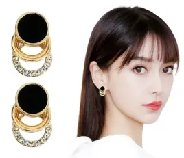 kolczyki-kola-zlote-cyrkonia-czarne-drops-male