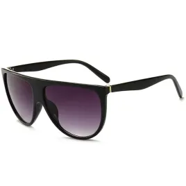 okulary-damskie-czarne-plaskie-cieniowane