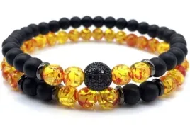 bransoletka-meska-zestaw-2w1-kamien-onyks-zlota