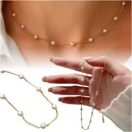 naszyjnik-zloty-perelki-celebrytka-lancuszek