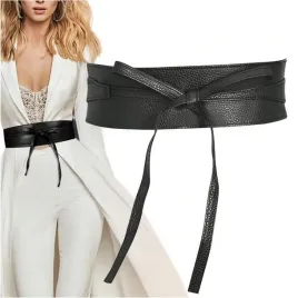 szeroki-damski-pasek-wiazany-czarny-eko-skora