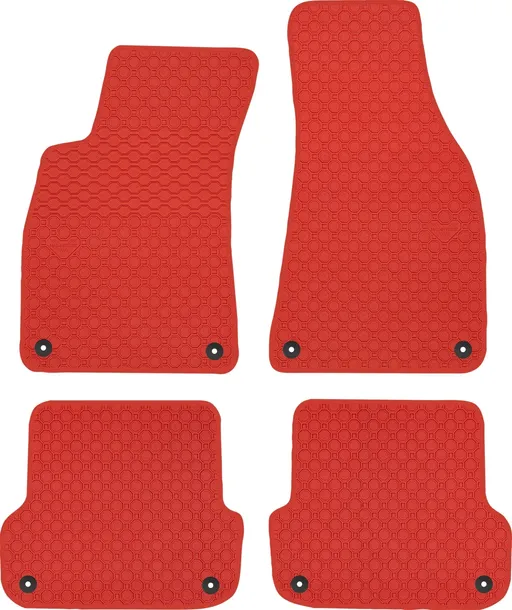 audi-a4-b6-b7-2001-2007-dywaniki-czerwone-stan-nowy
