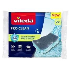 vileda-pro-clean-zmywak-wiskozowy-z-enzymami-2szt