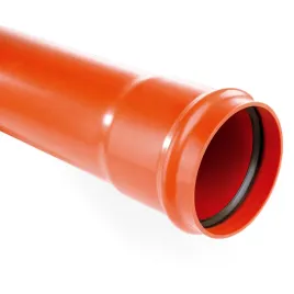 rura-kanalizacyjna-160-50cm-pomaranczowa-kz-3-2-sn-2-pvc-pipelife