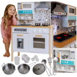 duza-kuchnia-drewniana-dla-dzieci-ekspres-do-kawy-zestaw-xxl-swiatlo-dzwiek