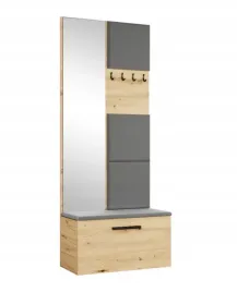 artisan-garderoba-przedpokoj-81cm-lustro-panele-margo-iii-mr-5-kolorow