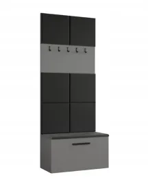 szara-garderoba-przedpokoj-81cm-margo-panele-tapicerowane-mr-5-kolorow