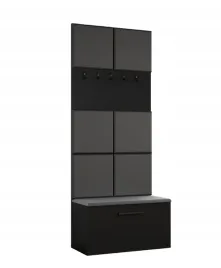 czarna-garderoba-przedpokoj-81cm-margo-panele-tapicerowane-mr-5-kolorow
