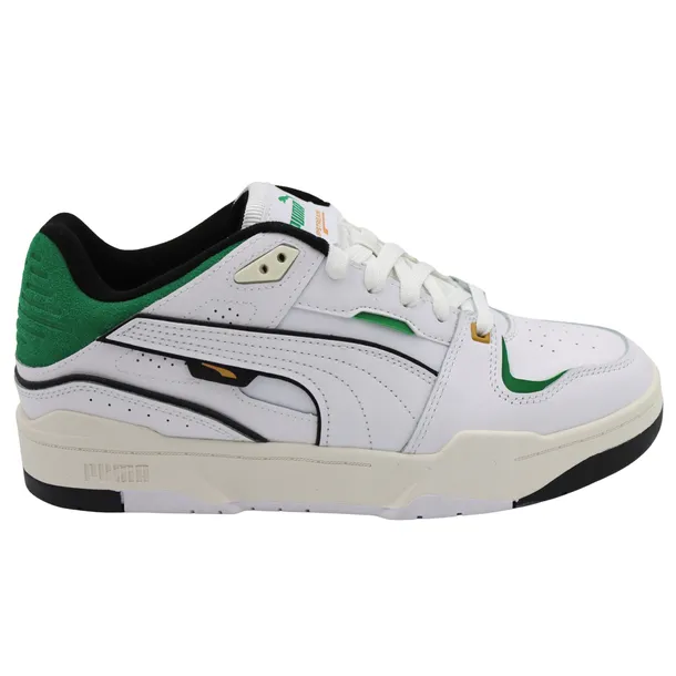 Buty Męskie PUMA SLIPSTREAM BBALL Sportowe Skóra Białe Wygodne R. 42