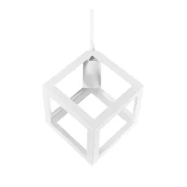 lampa-wiszaca-biala-szescian-e27-sweden-b-polux