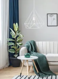 lampa-wiszaca-druciana-loft-bialy-geo-pusty