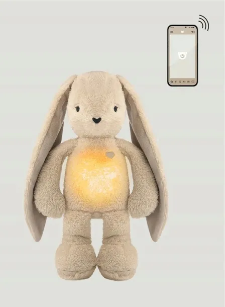 Szumiś Szumiący Miś Królik 7W1 Dla Dzieci Lampka Szumy Melodie Aplikacja