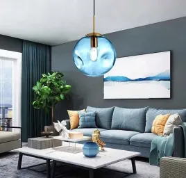 lampa-wiszaca-szklana-kula-lava-blue
