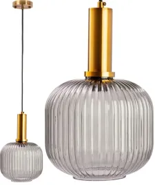 lampa-wiszaca-szklana-moderna-grafitowa-szara
