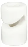 uchwyt-do-kabla-ceramiczny-bialy