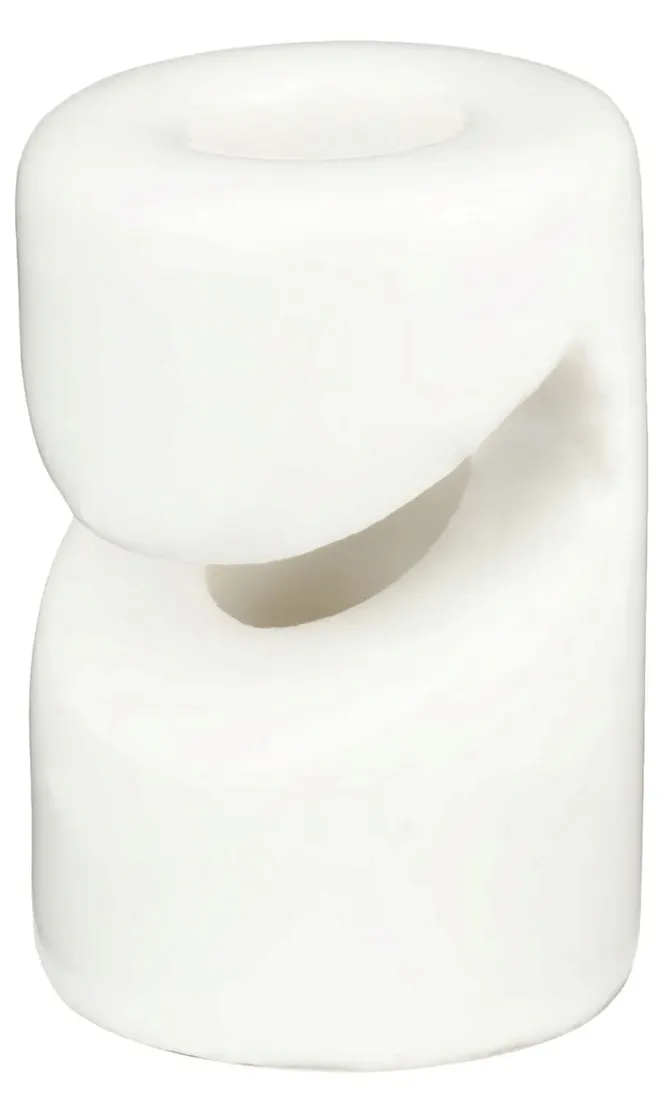 uchwyt-do-kabla-ceramiczny-bialy