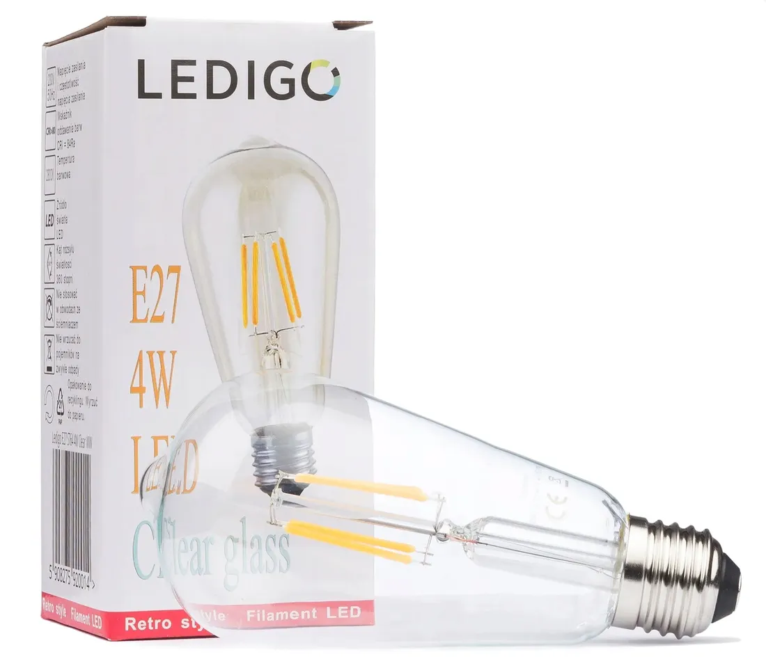 zarowka-led-e27-4w-st64-filament-clear