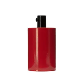 oprawka-metalowa-do-lampy-e27-walec-czerwona