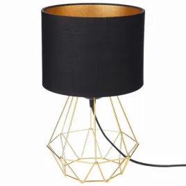 lampka-nocna-zloty-stelaz-czarny-abazur-oro