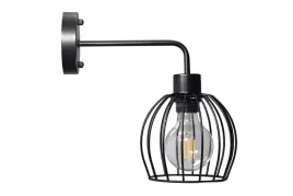 kinkiet-scienny-bomba-loft-basket-czarny-lampa