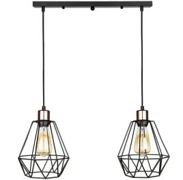 lampa-loft-diament-listwa-podwojna-black-rose-gold