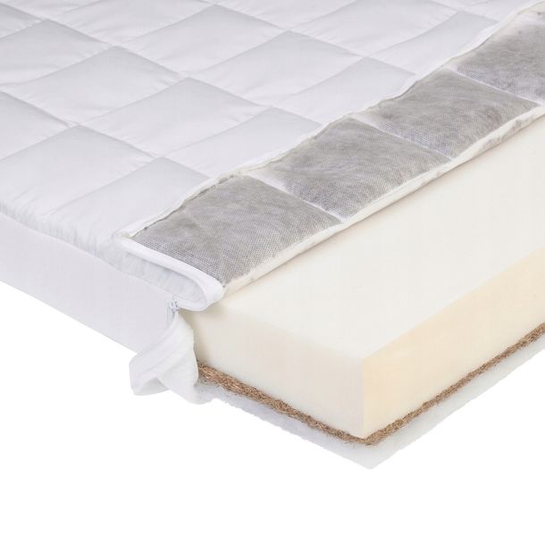 MATERAC DO ŁÓŻECZKA GRYKA + PIANKA + KOKOS 120 x 60