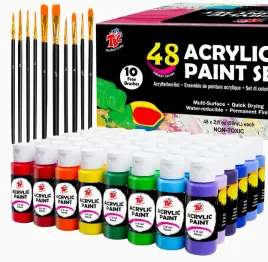 zestaw-farby-akrylowych-tbc-48-x-60-ml-10-pedzel-tylko-przedmiot