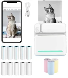 mini-drukarka-termiczna-do-zdjec-notatek-etykiet-13-rolek-gratis-naklejki