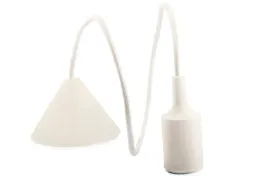 lampa-wiszaca-oprawa-e27-zwis-biala-silikon-loft