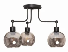 lampa-sufitowa-zyrandol-3-klosze-venus-grafitowe