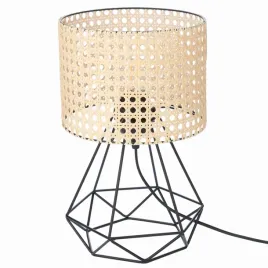 lampka-nocna-czarny-stelaz-abazur-rattan