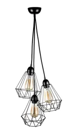 lampa-wiszaca-potrojna-klosz-diament-trio-druciana