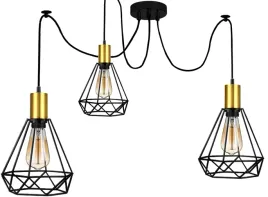 lampa-wiszaca-pajak-zyrandol-3-klosze-loft-zlota