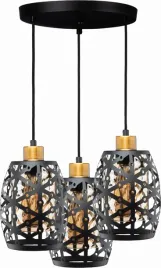 lampa-wiszaca-plafon-witrazowa-czarna-wsp09a3