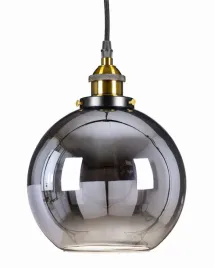 lampa-wiszaca-duza-szklana-kula-grafit-lustrzana
