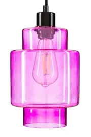 lampa-wiszaca-szklana-rozowa-fuksja