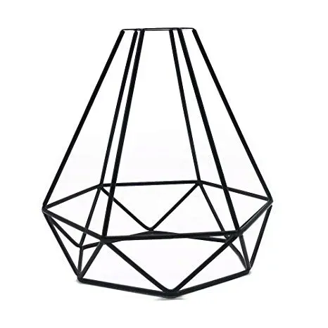 klosz-druciany-diament-czarny-loft-e27