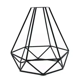 klosz-druciany-diament-czarny-loft-e27