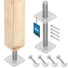zestaw-4x-podstawa-slupa-80x80x250-mm-regulacja-wysokosci-pret-gwint-m24