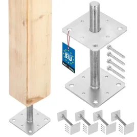 zestaw-4x-podstawa-slupa-110x110x250-mm-regulacja-wysokosci-pret-gwint-m24