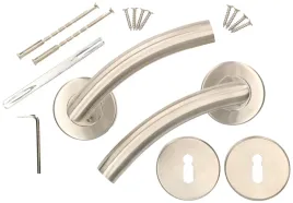 komplet-klamka-drzwiowa-130-mm-inox-szyld-na-klucz