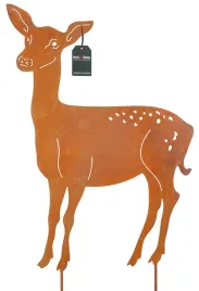 figurka-sarna-figura-ozdoba-metalowa-ogrodowa-rdza