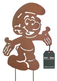 figurka-smerf-figura-ozdoba-metalowa-ogrodowa-rdza
