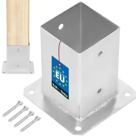 podstawa-slupa-przykrecana-90x90-mm-kotwa-do-betonu-altany-wspornik-ocynk