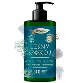 herbapol-mydlo-w-plynie-390-ml-lesny-spokoj-cedr-rozmaryn-sandalowiec