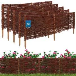 zestaw-5x-palisada-ogrodowa-wiklinowa-obrzeze-plotek-wbijane-plot-100x40cm