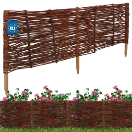 palisada-ogrodowa-wiklinowa-obrzeze-trawnikowe-wbijane-plotek-plot-100x40cm