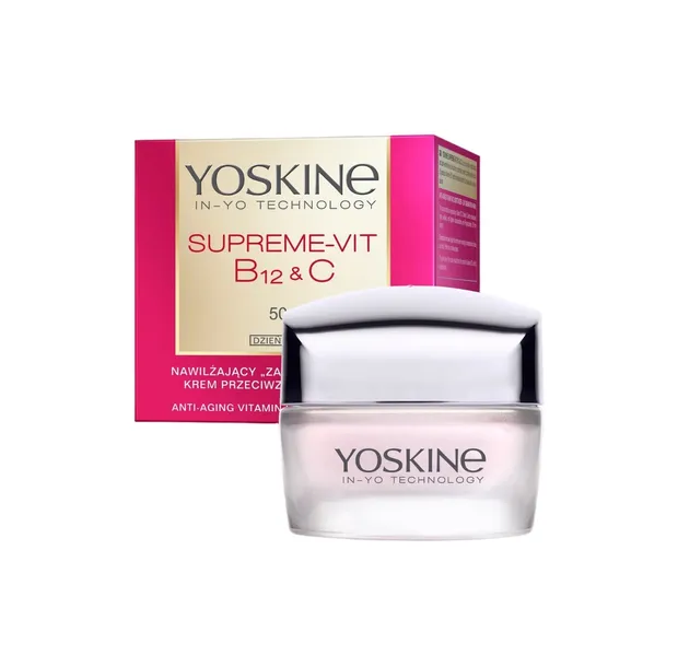 Yoskine Supreme-Vit B12&C Krem do twarzy 50+ Dzień 50 ml