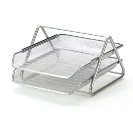 2-poziomowy-organizer-na-dokumenty-srebrny-100143